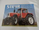 Original Prospekt Steyr 8120 Traktor