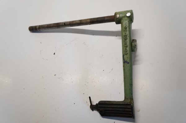 Bautz AS 122 Kupplungspedal mit Welle