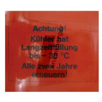 Achtung! Kühler