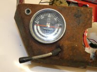 IHC 353 Armaturenbrett Traktormeter ( funktion nicht geprüft )