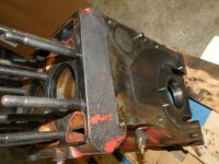 IHC 353 383 D-155 Motorblock leer