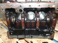 IHC 353 383 D-155 Motorblock leer