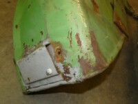 Fendt Farmer 2 D FW 139 / 228 Kotflügel hinten Traktorkotflügel