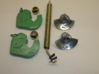Schnellkuppler-Umbausatz Fanghaken Kat.2 bis 120 PS schw. Ausführung Unterlenker