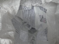 5 Stück Big Bag 100x100x1500cm für Hackschnitzel Brennholz Woodbag