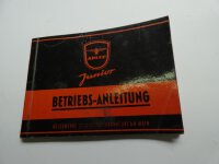 Original Adler Junior Betriebsanleitung