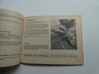 Original Adler Junior Betriebsanleitung