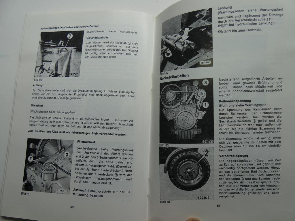 Deutz D2506 D3006 D4006 D4506 Bedienungsanleitung Betriebsanleitung,