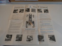 Orig.Fordson Dexta Super Dexta Bedienungsanleitung Betriebsanleitung 1964