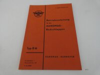 Original Hanomag Schlepper R18 Betriebsanleitung