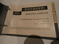 Original Ersatzteil Katalog Zündapp KS 50 Falconette Typ 510