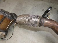 VW Tiguan 5N 2.0 TDI DPF Partikelfilter 5N0131723E Flexrohr Kat
