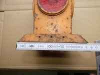 Rückstrahler Ampel alt Vintage Bahn Baustellen Lampe