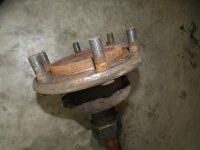 Deutz F1L514 / 51 Steckachse links