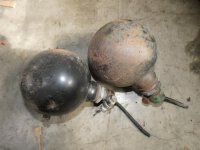 Deutz D40.2 Scheinwerfer links und rechts