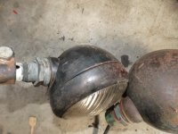 Deutz D40.2 Scheinwerfer links und rechts