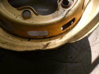 Vorderradfelge Porsche Allgaier 15 Zoll