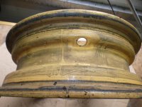 Vorderradfelge Porsche Allgaier 15 Zoll Felge