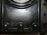 Fendt Farmer 104 S Simmeringdeckel für Kurbelwelle...