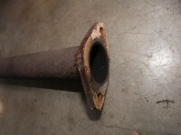 IHC MC Cormick D-326 324 Auspuffrohr