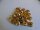 24 Stck.Metallknöpfe Gold Antik ca 15 mm