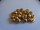 24 Stck.Metallknöpfe Gold Antik ca 15 mm