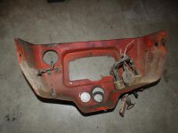 Same Minitauro 60 Amaturenbrettkonsole mit Zündschloß