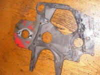 IHC 353 Motorstirnplatte