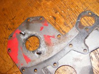 IHC 353 Motorstirnplatte