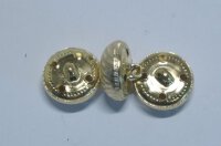 35 Stück Alte Metallknöpfe Antik 18mm Knopf Goldfarben